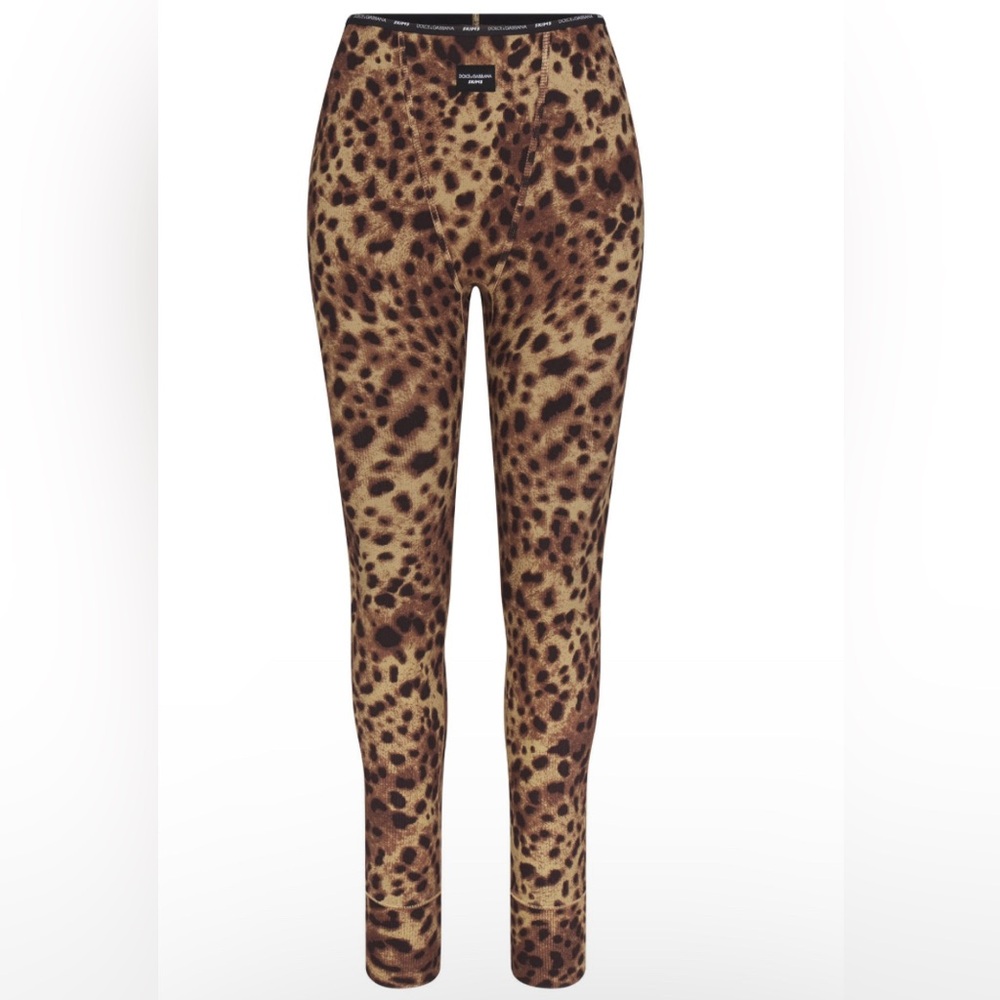 Dolce & Gabana and Skims limited edition ribbed leggings- size large